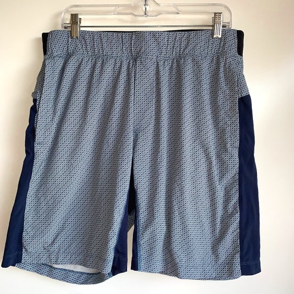 lululemon athletica Other - LULULEMON Men's 9" Lined T.H.E. Shorts Blue Print